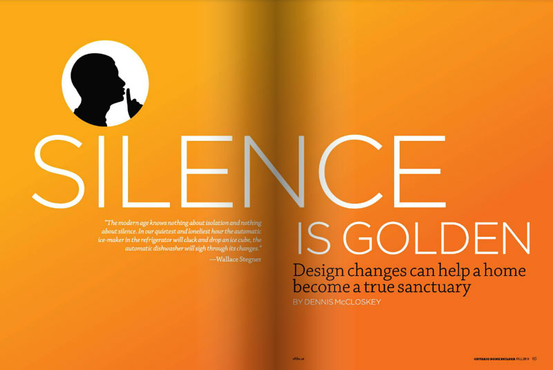 Silence Is Golden: How Design Changes Can Help A Home Become A True ...